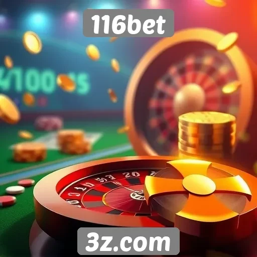 116bet oferece diversidade em jogos de cassino