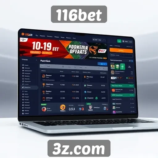 Explorando a interface do usuário do 116bet