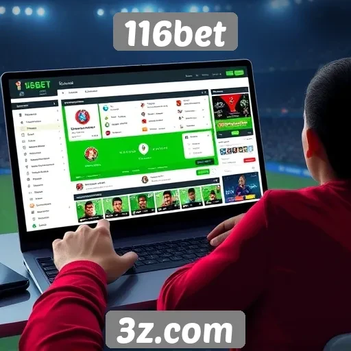 Facilidade de navegação no site 116bet para novos usuários
